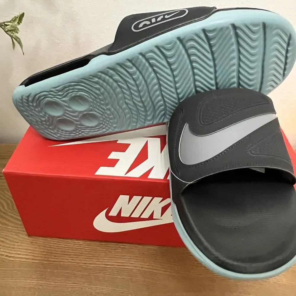 Nike Air Max Cirro Slides Sandals Smoke Grey DC1460 014 Men's Size 13
